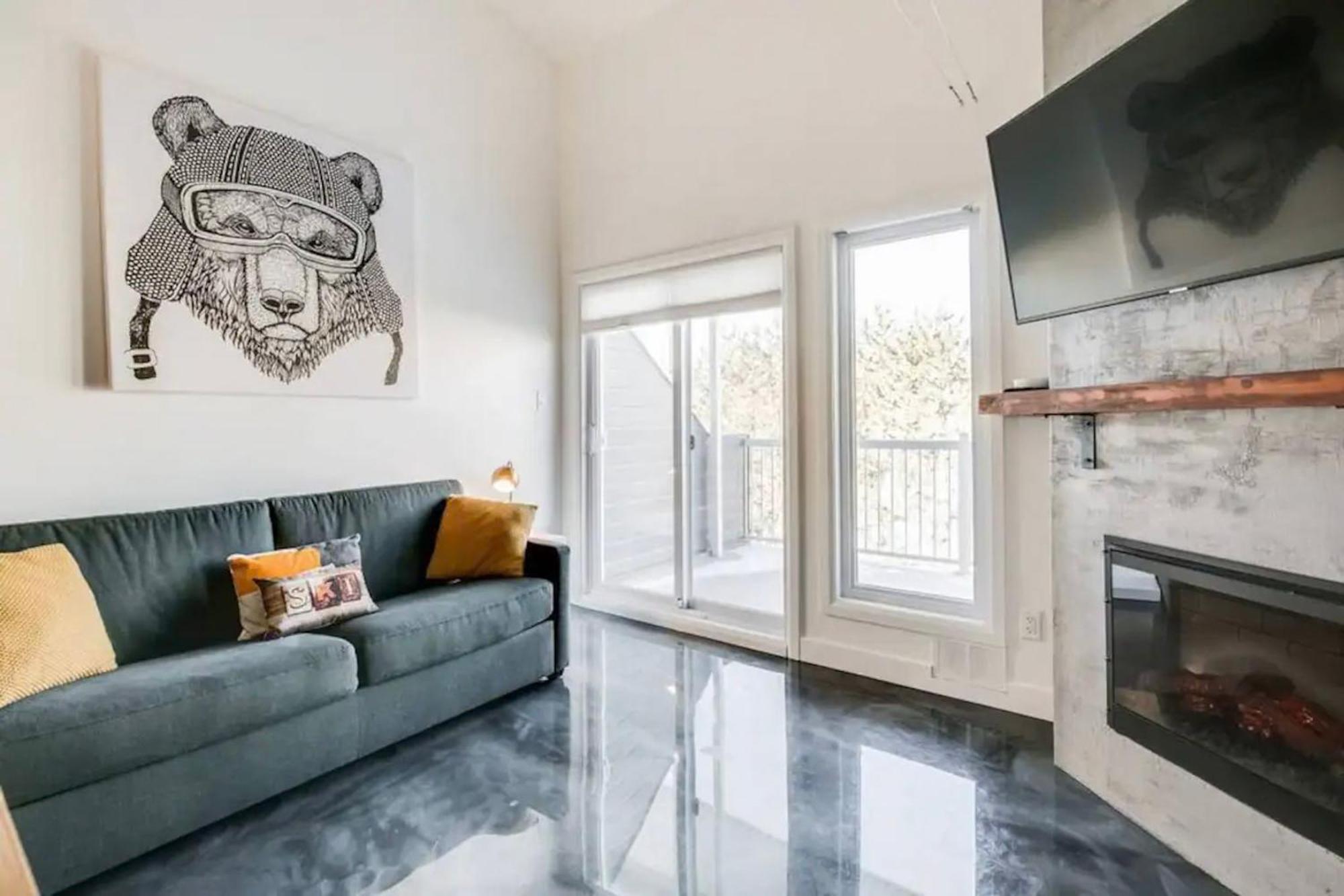 Condo Moderne, Escapade Vacance, Vue Sur Montagnes 외부 사진